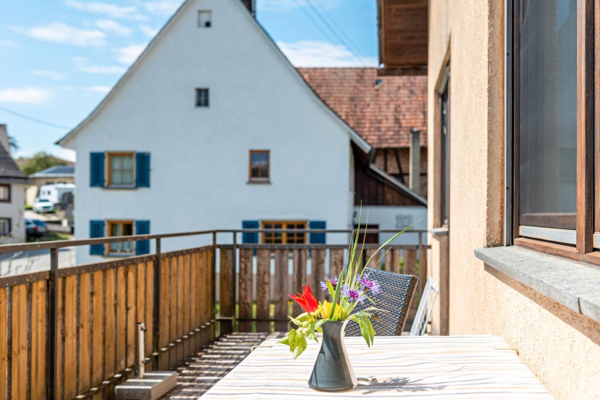 Vronis Ferienwohnungen Muhlingen Exterior foto